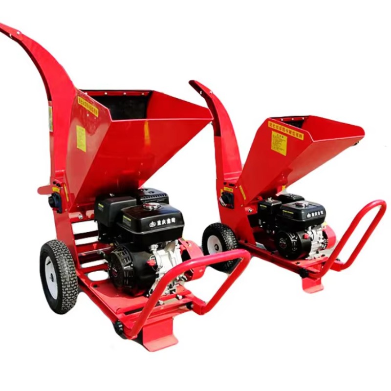 Garden Shredder Chipper - 産業用ガーデンウッドチッピングマシン、樹木の枝葉シュレッダー、コアギア部品付き
