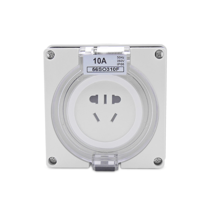 Outdoor Kitchen Power Outlet - 屋外防水電源ソケット、10A 5ポート耐候性電気コンセント、庭、バルコニー、バスルーム、キッチン、芝生用（Sur）