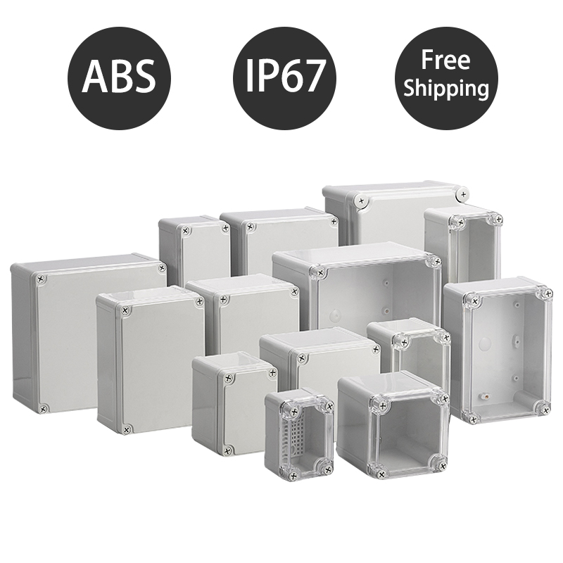 Outdoor Power Supply Box - 防水プラスチックジャンクションボックス,電子プロジェクト機器ボックス,電気プロジェクトボックス,屋外abs,ip67