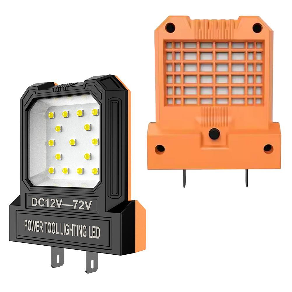 Outdoor Power Works - 12V-85V 電動工具自動車修理 LED ワークライト懐中電灯リチウム電池用ワークランプ屋外用