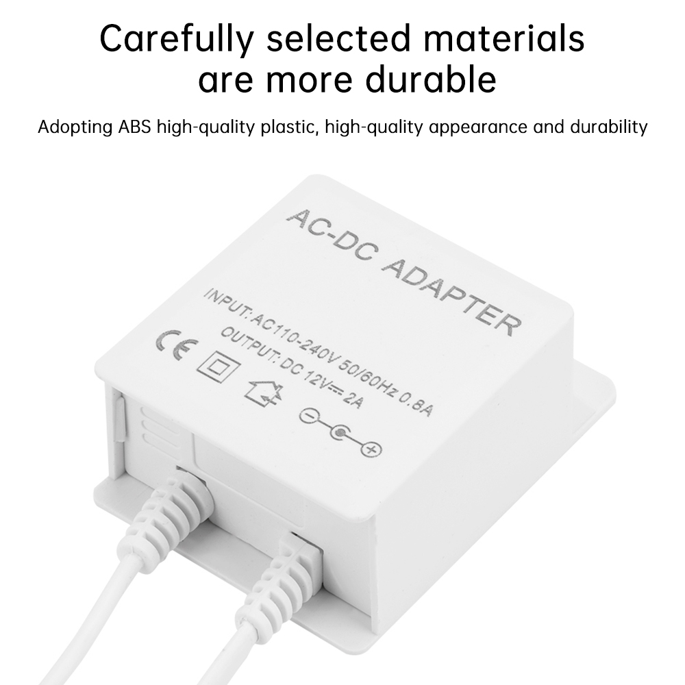 DC12V 2A EU プラグアダプタセキュリティ屋外電源  - Outdoor Power Port のレビューと価格