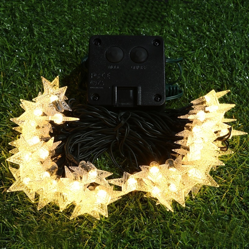 太陽光発電スターストリングライト 20/50 LED 防水屋 - Outdoor Power For Xmas Lights のレビューと価格