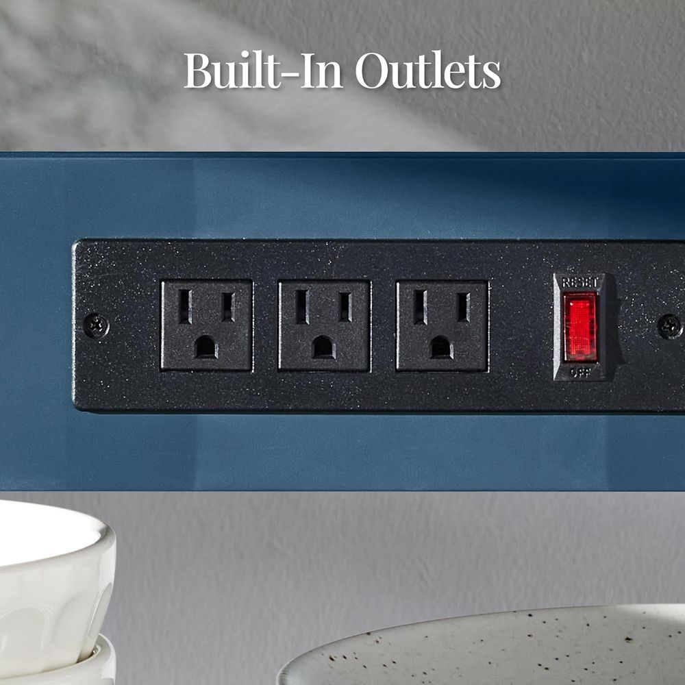 36インチ大型ローリングキッチンアイランドカート、2ドアキャ - Outdoor Kitchen Power Outlet のレビューと価格