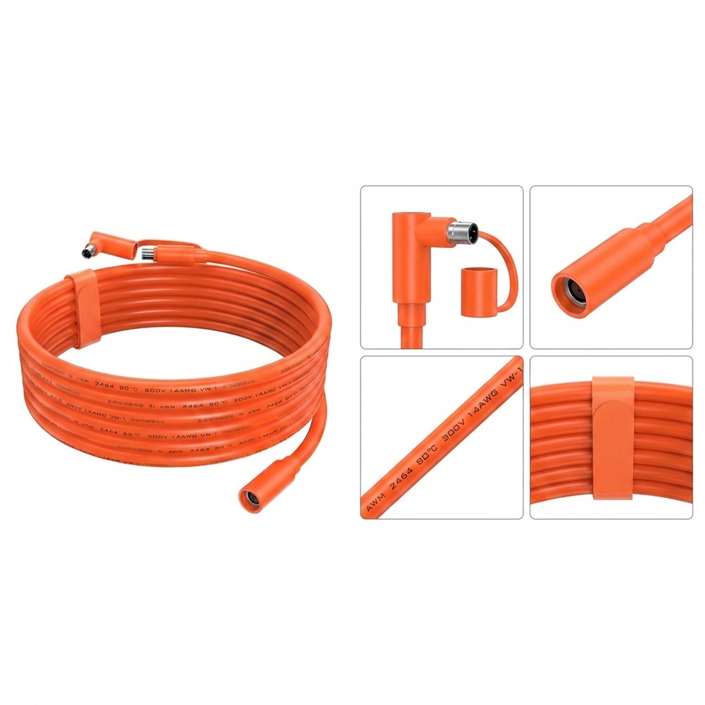 10フィート 14AWG ソーラー延長ケーブル、DC8020 - Power Outdoor Jackery のレビューと価格