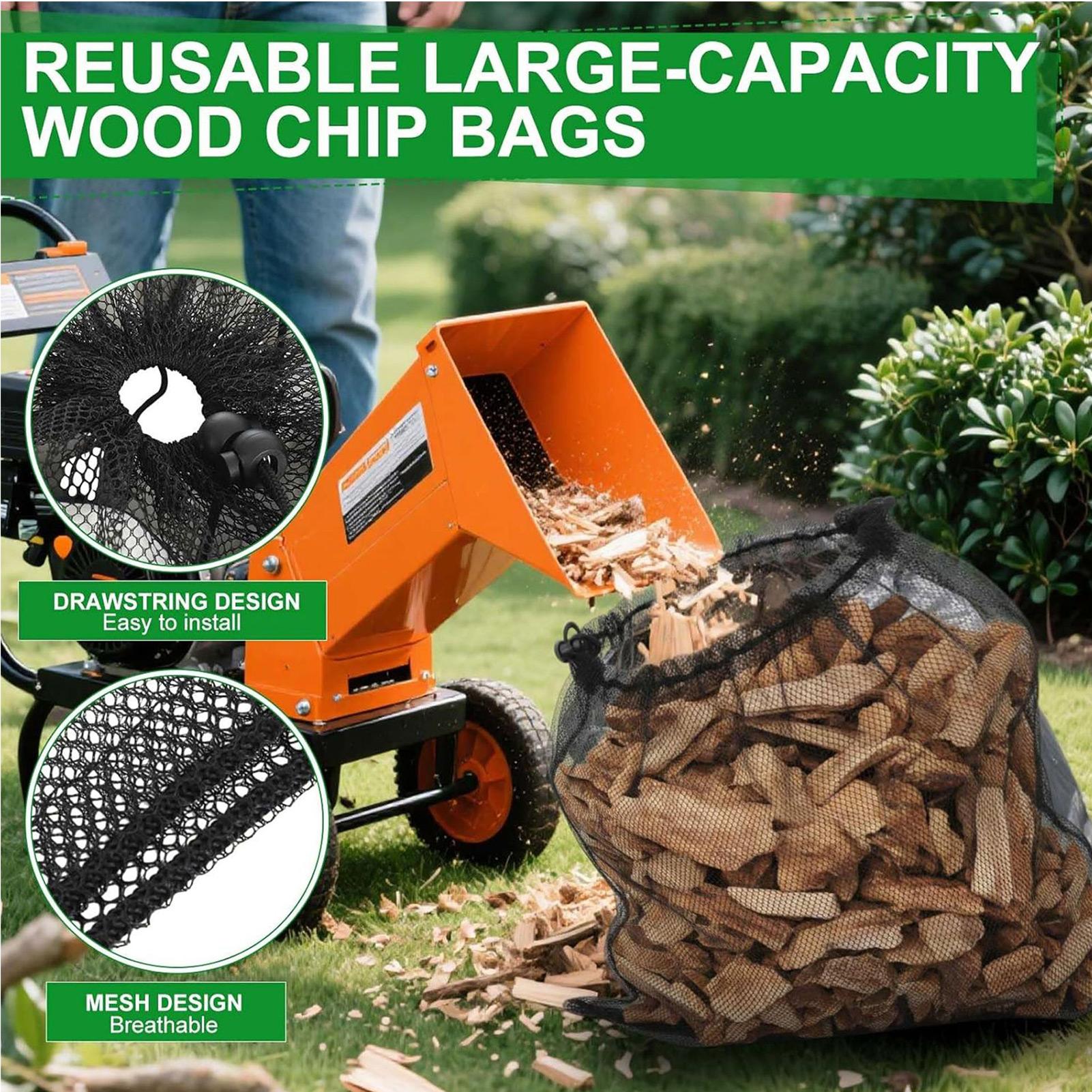 チッパーシュレッダーバッグ メッシュホルダー トート 48. - Garden Shredder Chipper のレビューと価格