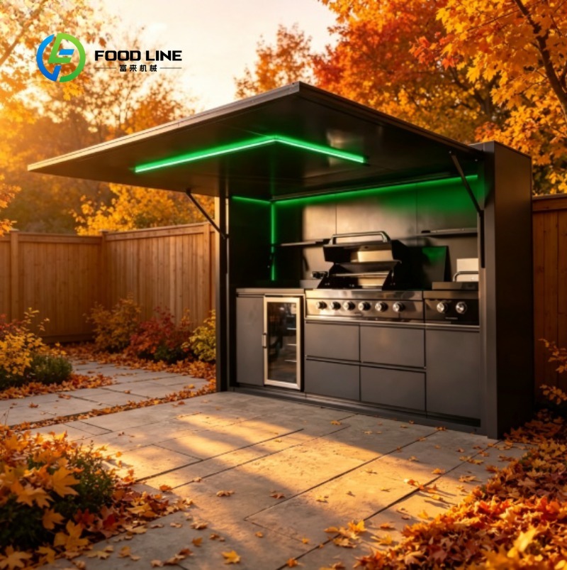 ソーラーパネルシステム搭載の耐候性屋外キッチン、ソーラー式ス - Outdoor Kitchen Power のレビューと価格