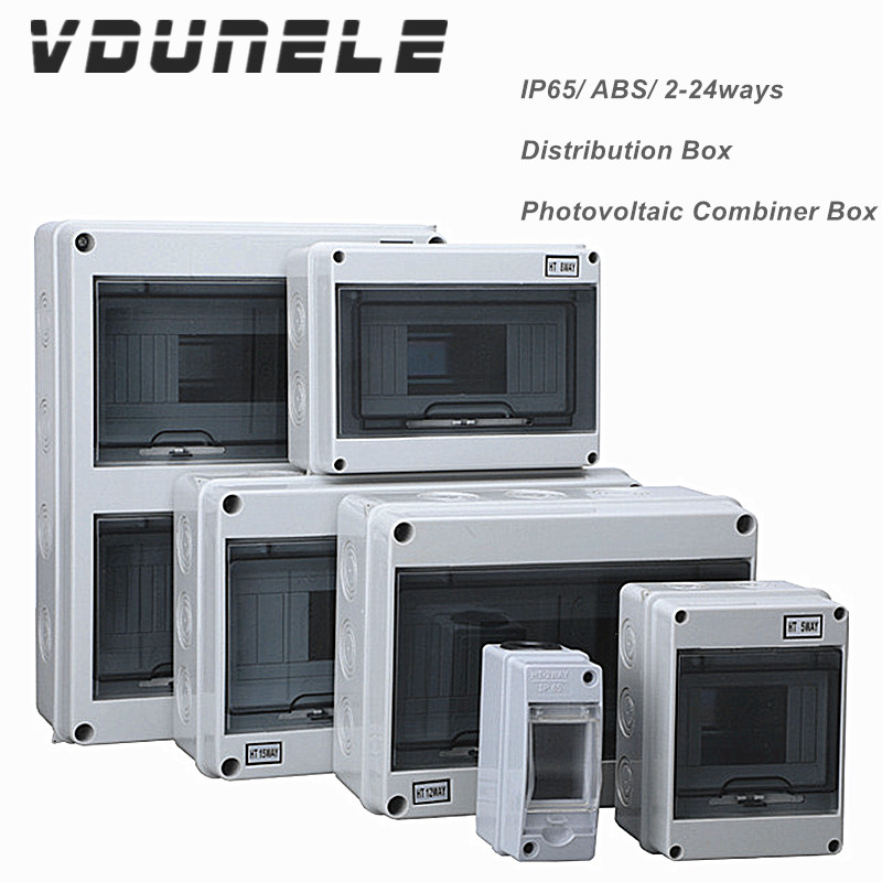 IP65 配電ボックス DC ブレーカー用 HT-2-24W - Outdoor Power Supply Box のレビューと価格