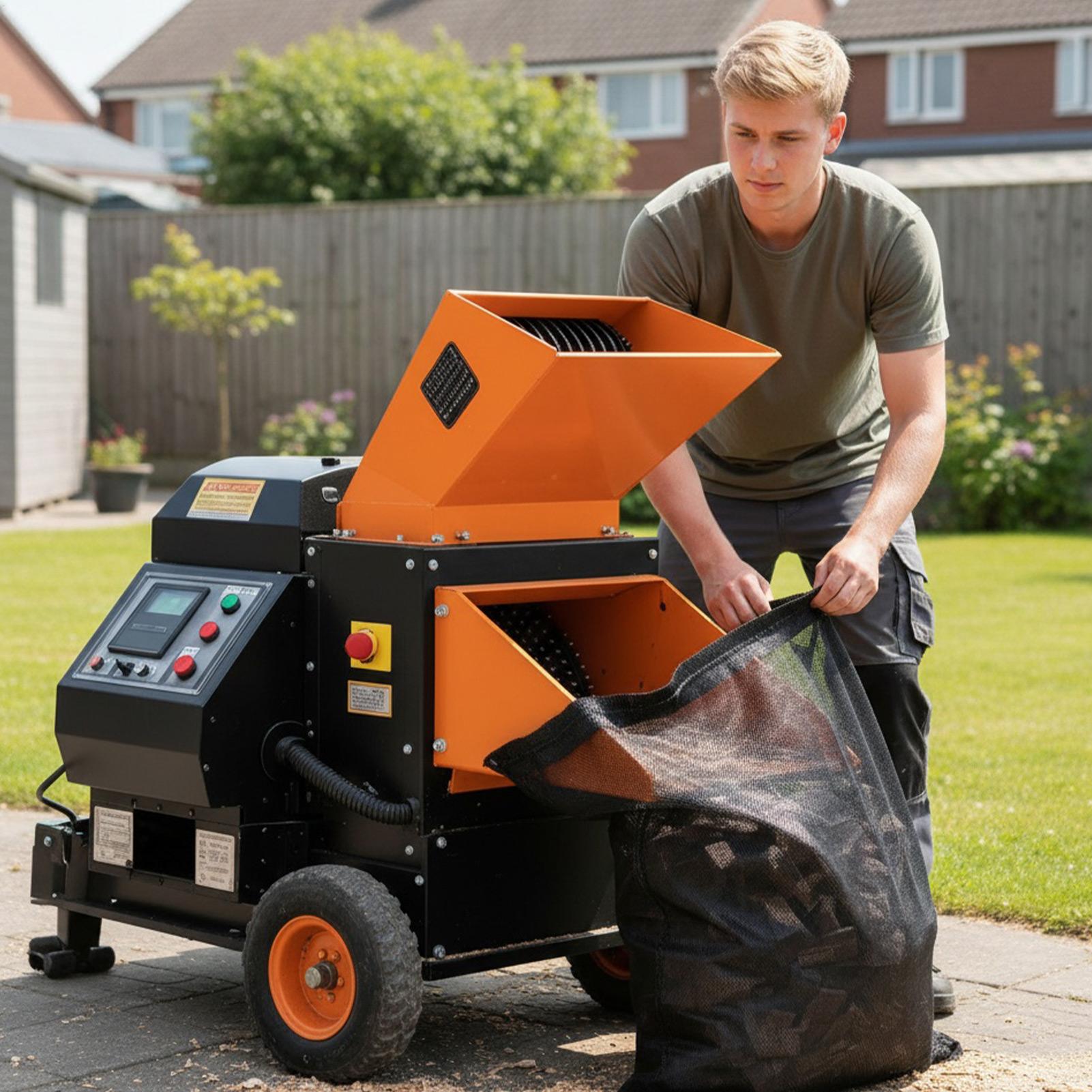 ウッドチッパーコレクションバッグ メッシュ収納トート 48. - Garden Shredder Chipper のレビューと価格