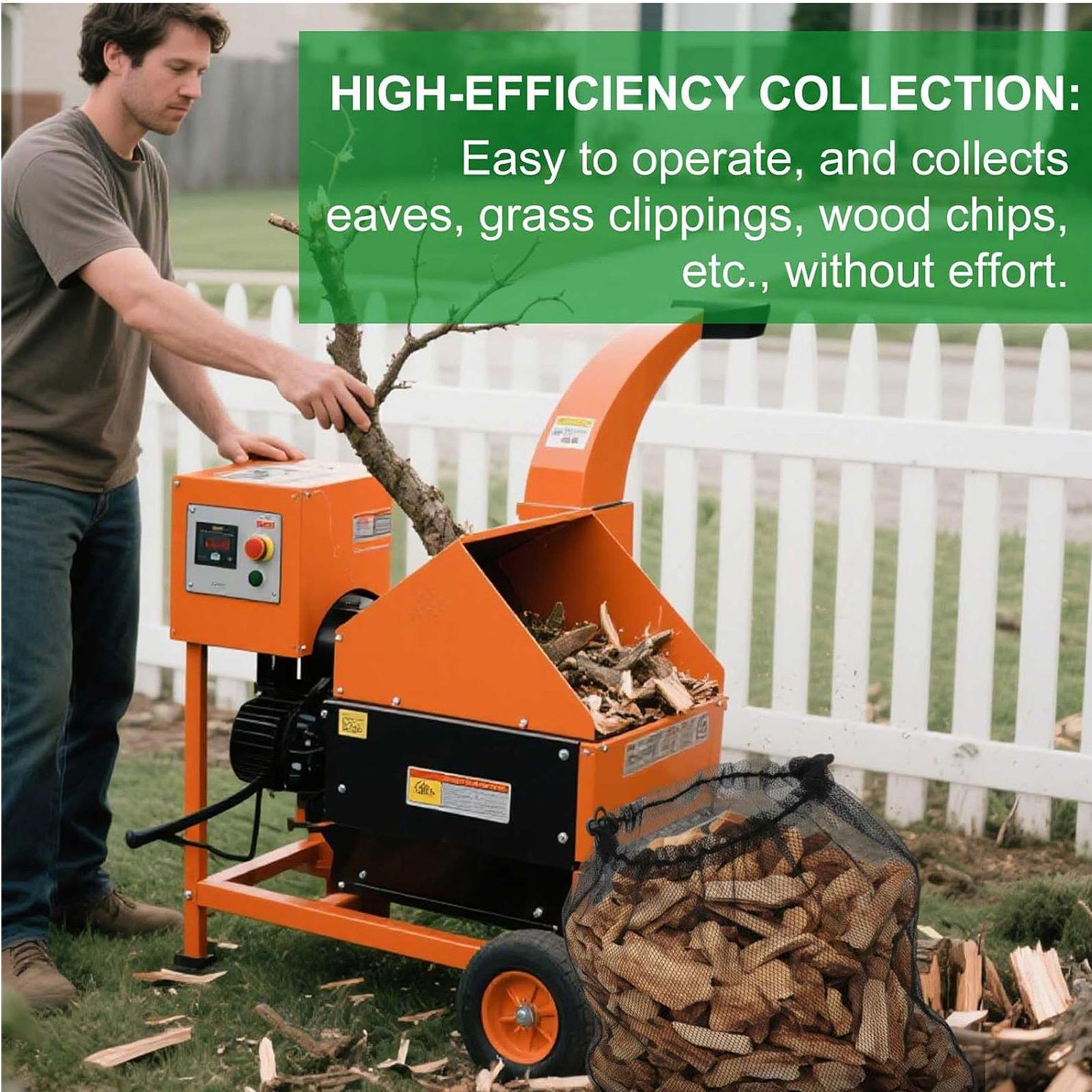 ウッドチッパーコレクションバッグ メッシュ収納トート 48. - Garden Shredder Chipper のレビューと価格
