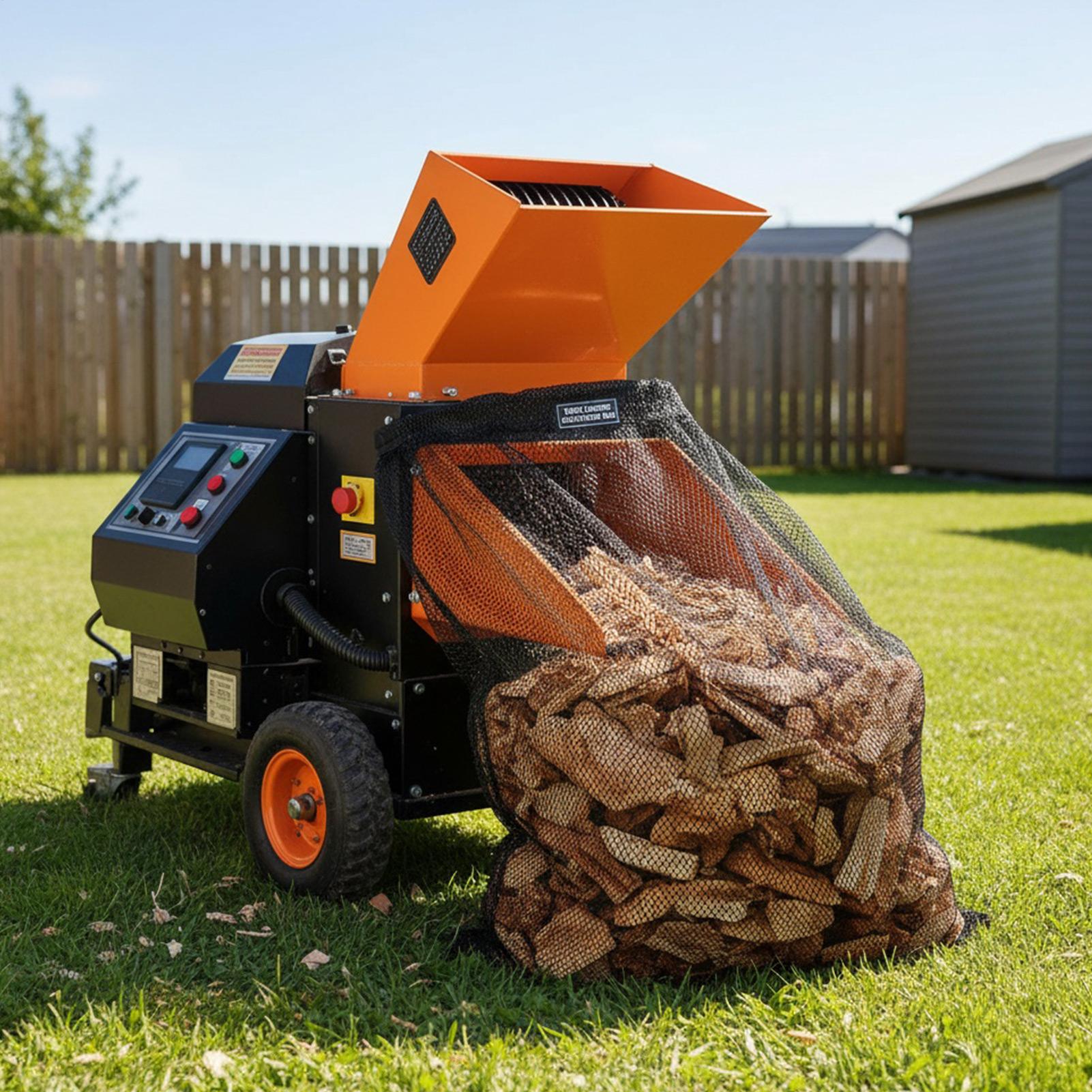 ウッドチッパーコレクションバッグ メッシュ収納トート 48. - Garden Shredder Chipper のレビューと価格