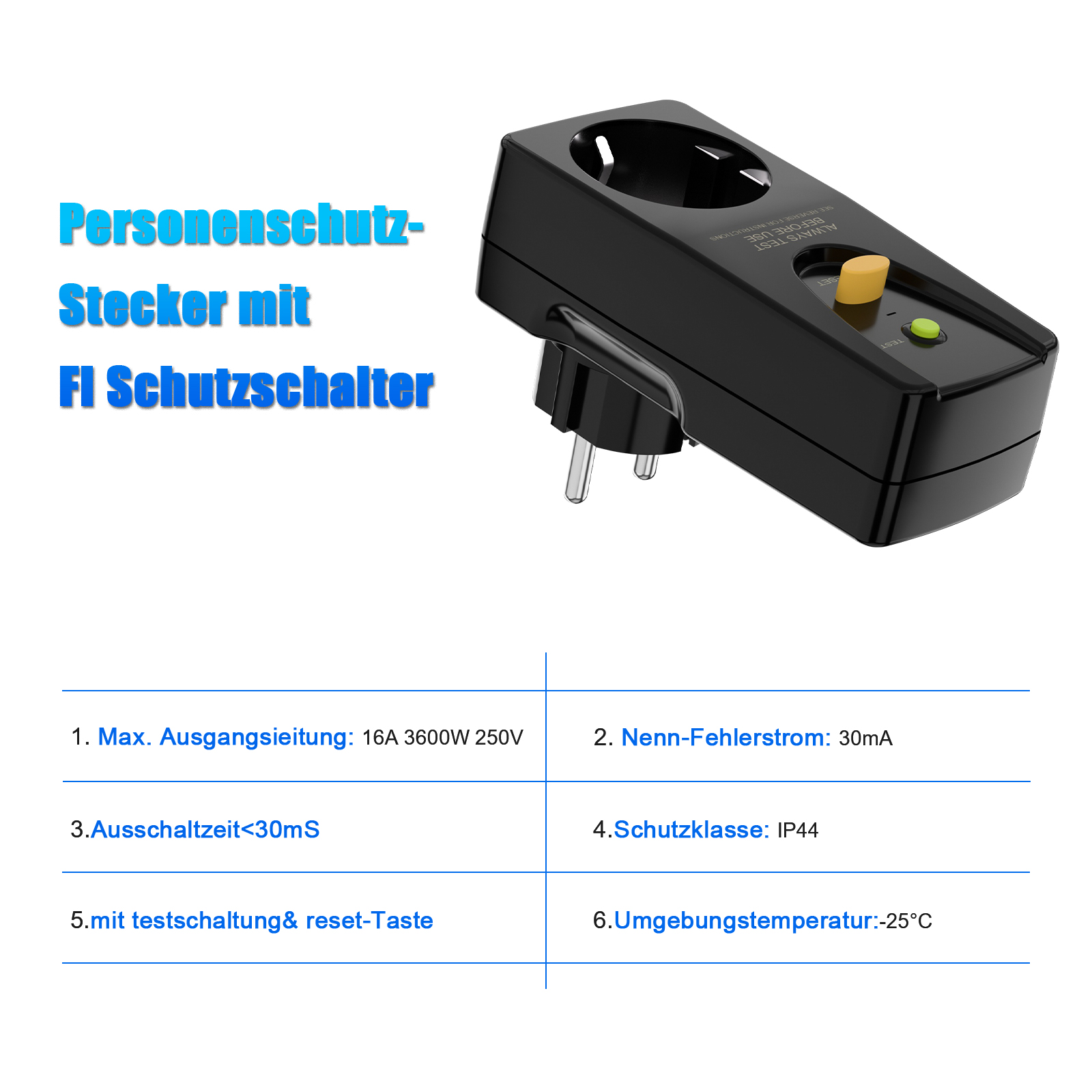家庭用漏れ防止プラグ,安全スイッチ付き家庭用プラグ,家庭用サ - Outdoor Power Port のレビューと価格