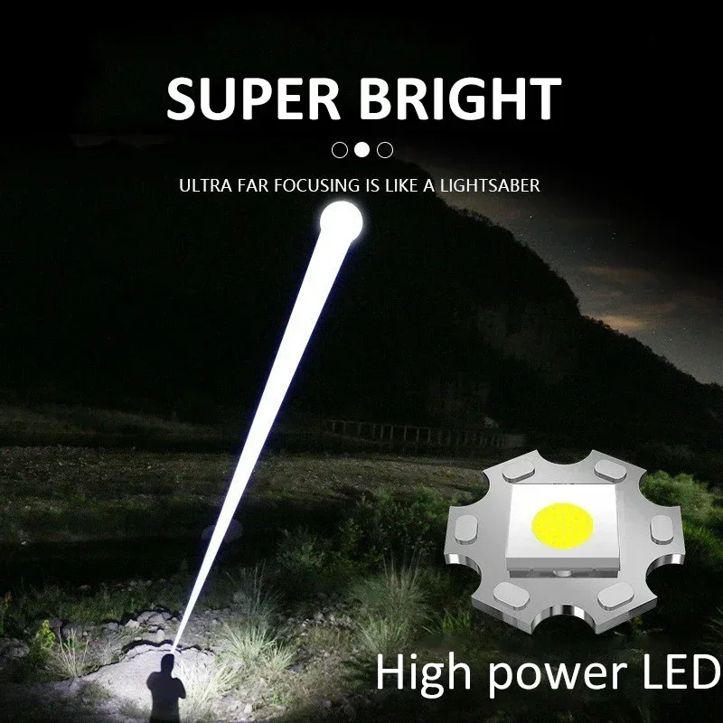 900000LM 強力な LED 懐中電灯 Type-c 充 - Outdoor Power Works のレビューと価格
