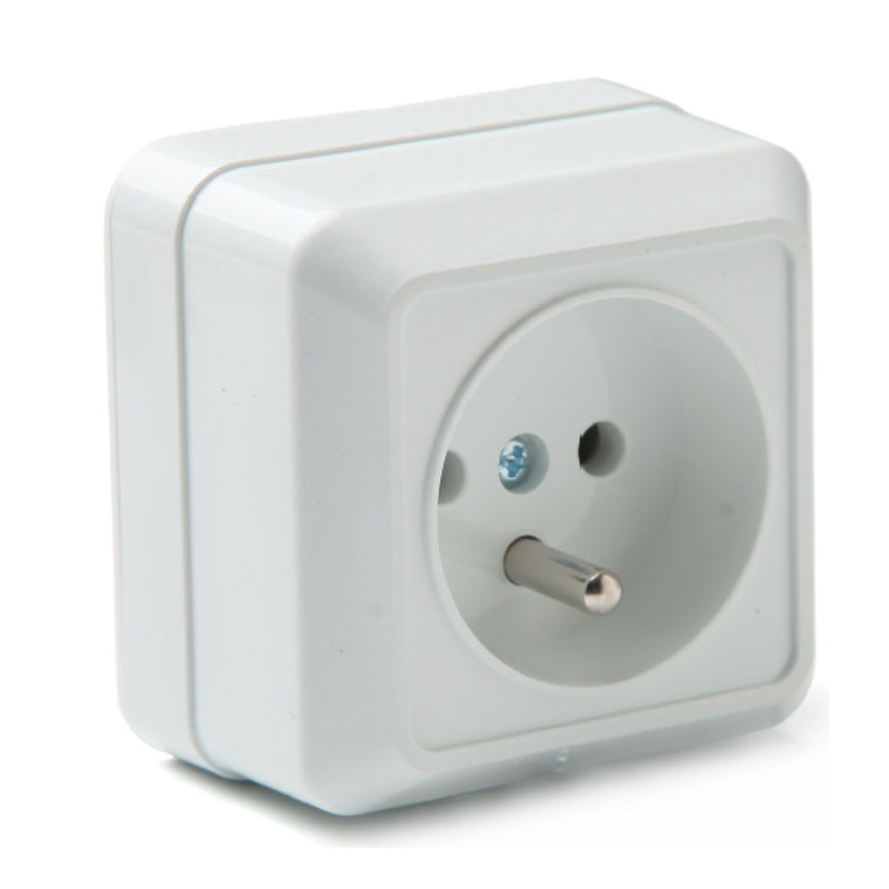 1 個ドイツフランス防水抗 UV 表面実装壁電源ソケットロシ - Outdoor Kitchen Power Outlet のレビューと価格