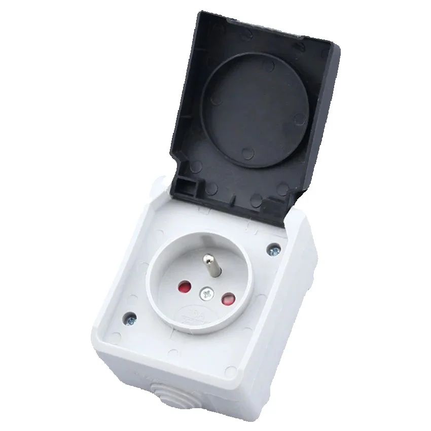 ヨーロッパフランスドイツ 16A 表面実装屋外防水電源壁ソケ - Outdoor Kitchen Power Outlet のレビューと価格