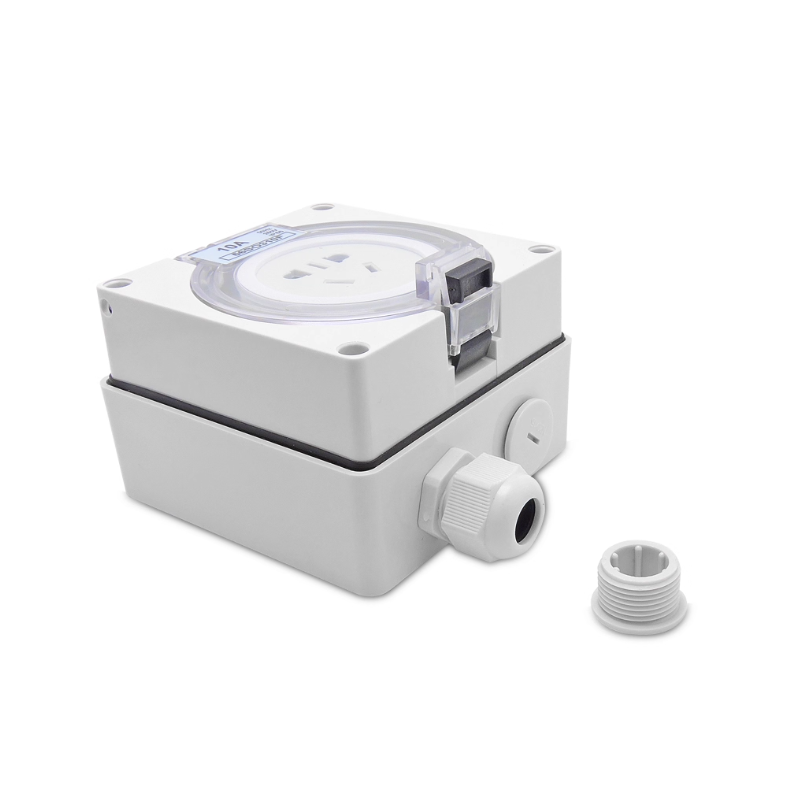 屋外防水電源ソケット、10A 5ポート耐候性電気コンセント、 - Outdoor Kitchen Power Outlet のレビューと価格