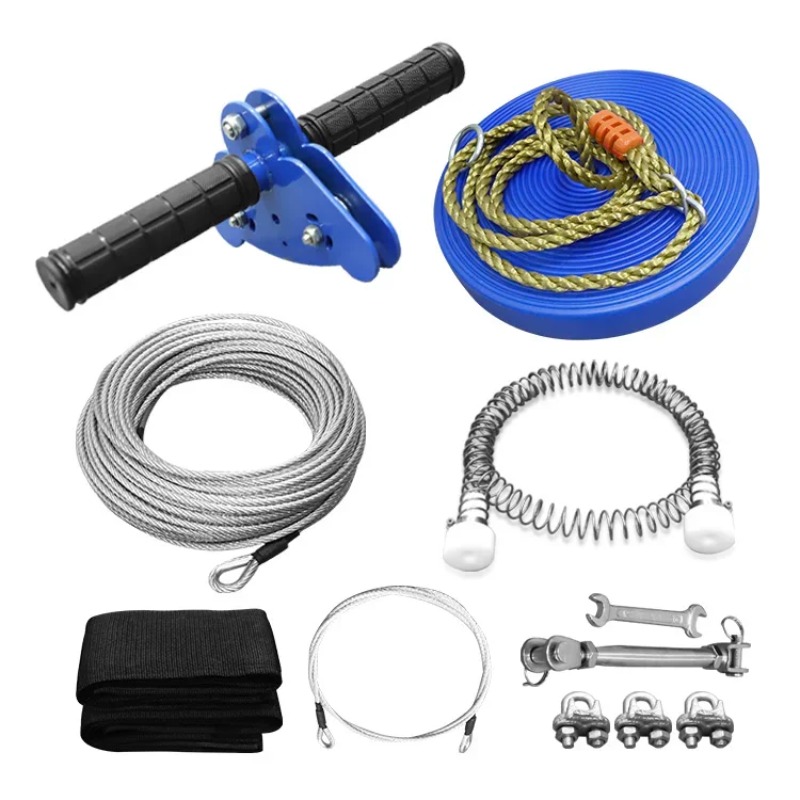 30mの人気商品、屋外用ジップラインキット（裏庭用）、シート - Outdoor Power Tool Kit のレビューと価格