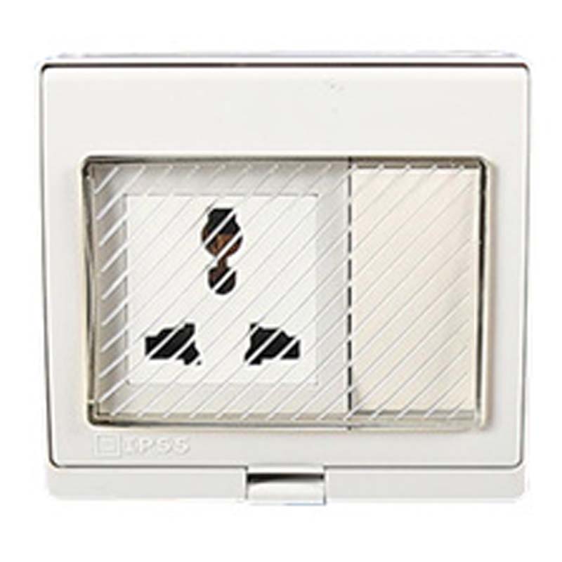 1 個ホワイト AU UK EU US ユニバーサル防水壁ソ - Outdoor Kitchen Power Outlet のレビューと価格