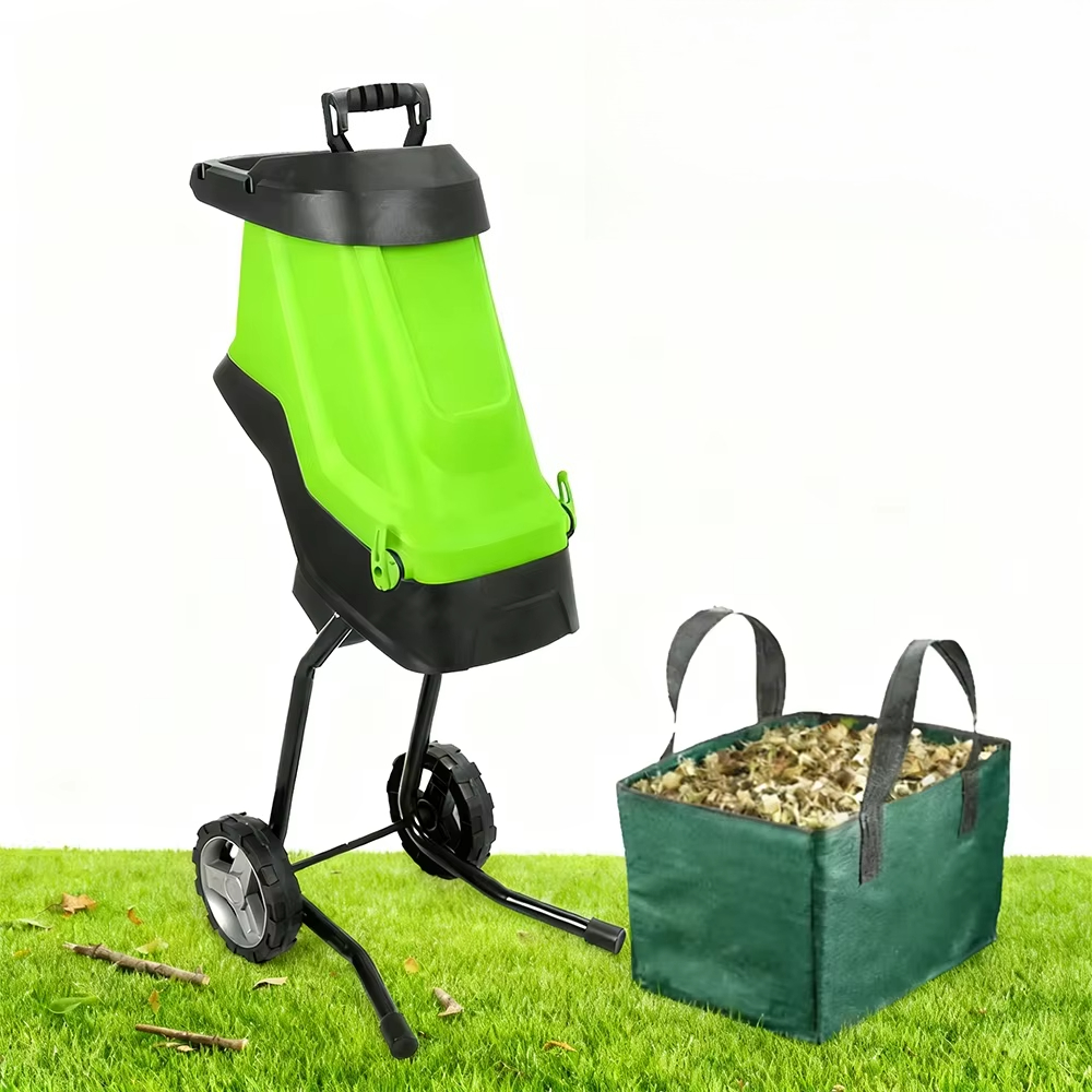 電動ガーデンチッパー、木の枝葉破砕機、木材チッパーシュレッダ - Garden Shredder Chipper のレビューと価格