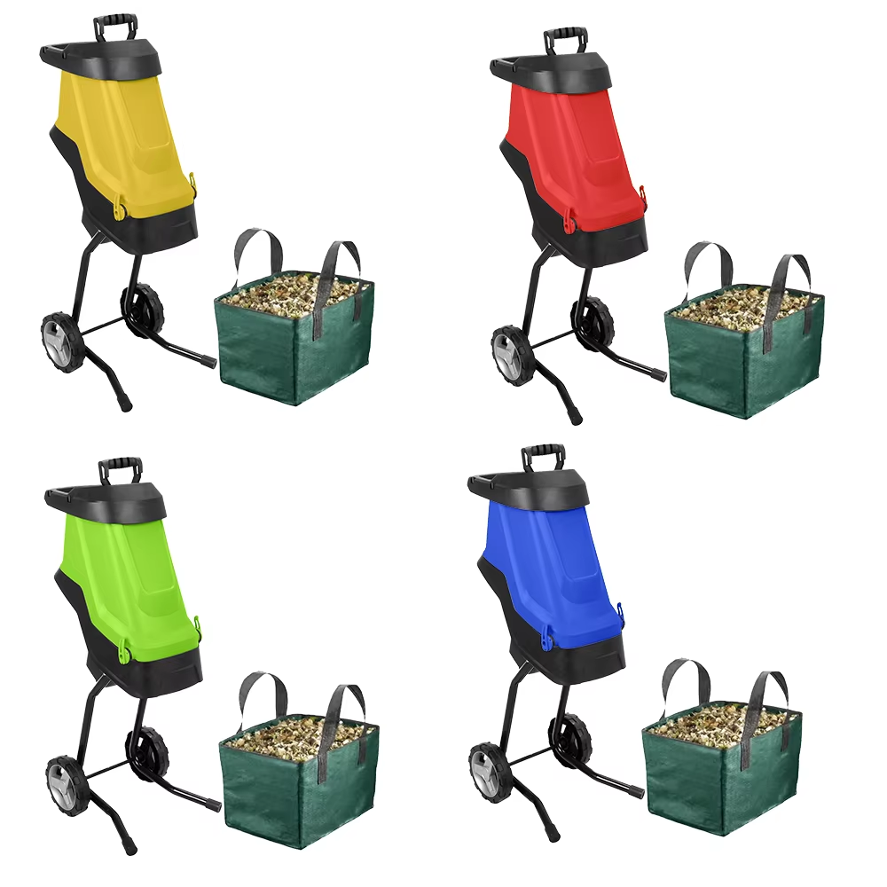 電動ガーデンチッパー、木の枝葉破砕機、木材チッパーシュレッダ - Garden Shredder Chipper のレビューと価格
